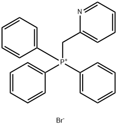2-(吡啶基甲基)三苯基溴化,73870-22-1,结构式
