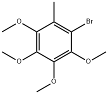 2-Methyl-3,4,5,6-tetramethoxybromobenzene Struktur