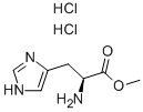 L-组氨酸甲酯二盐酸盐,7389-87-9,结构式