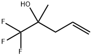 4-METHYL-5,5,5-TRIFLUOROPENT-1-EN-4-OL Structure
