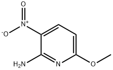 2-アミノ-6-メトキシ-3-ニトロピリジン 化学構造式