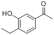 ETHANONE, 1-(4-ETHYL-3-HYDROXYPHENYL)- Struktur