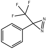 3-苯基-3-(三氟甲基)-3H-双吖丙啶, 73899-14-6, 结构式