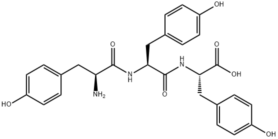 H-TYR-TYR-TYR-OH Structure