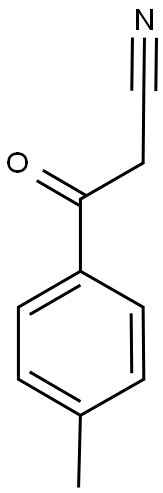 4-METHYLBENZOYLACETONITRILE Structure