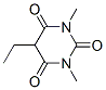 5-乙基-1,3-二甲基巴比妥酸, 7391-61-9, 结构式