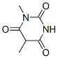 1,5-ジメチルバルビツル酸 化学構造式
