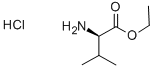 D-バリンエチルエステル塩酸塩 化学構造式