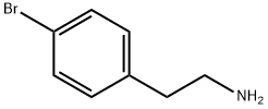 (4-ブロモフェネチル)アミン 化学構造式