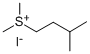 Sulfonium, dimethylisopentyl-, iodide Structure