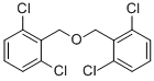 ビス(2,6-ジクロロベンジル)エーテル 化学構造式
