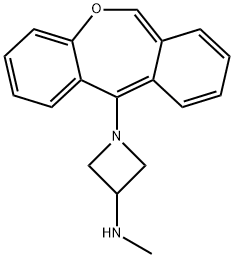 11-(3-Methylamino-1-azetidinyl)dibenz[b,e]oxepin Structure
