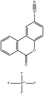 Dibenzo(b,d)pyran-1-diazonium, 6-oxo-, tetrafluoroborate(1-) Structure