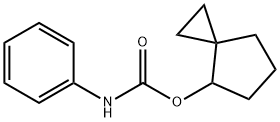 Carbanilic acid spiro[2.4]heptan-4-yl ester Struktur