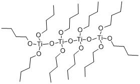 TETRA-N-BUTYL ORTHOTITANATE TETRAMER Struktur