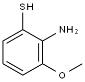 2-氨基-3-甲氧基苯硫酚, 73931-64-3, 结构式