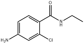 4-アミノ-2-クロロ-N-エチルベンズアミド HYDROCHLORIDE 化学構造式