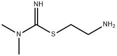 Carbamimidothioic acid, N,N-dimethyl-, 2-aminoethyl ester (9CI) Structure