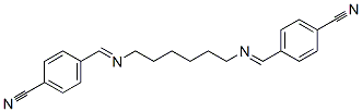 4,4'-[1,6-Hexanediylbis(nitrilomethylidyne)]bisbenzonitrile 结构式