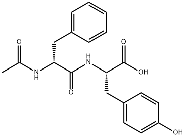 AC-D-PHE-TYR-OH 化学構造式