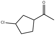 Ethanone, 1-(3-chlorocyclopentyl)- (9CI) Structure