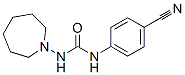 1-(azepan-1-yl)-3-(4-cyanophenyl)urea Structure