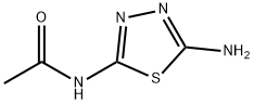 Acetamide,  N-(5-amino-1,3,4-thiadiazol-2-yl)- Structure
