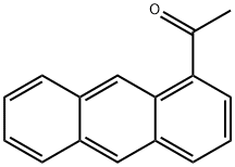 1-(anthracen-1-yl)ethanone Struktur