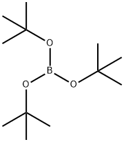 トリ(1,1-ジメチルエトキシ)ボラン 化学構造式