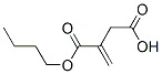 2-Methylenesuccinic acid hydrogen 1-butyl ester,7397-64-0,结构式