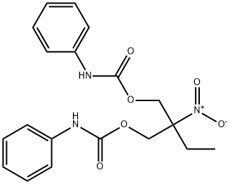 2-Ethyl-2-nitro-1,3-propanediol bis(phenylcarbamate) Structure