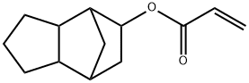 アクリル酸ジシクロペンタニル 化学構造式