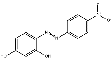 4-(4-Nitrophenyl)azoresorcinol  Structure