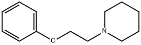 1-(2-Phenoxyethyl)piperidine,74-41-9,结构式