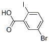 5-Bromo-2-iodobenzoic acid Structure