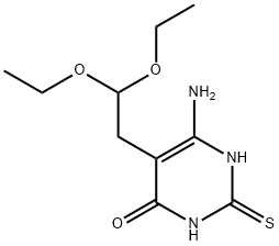 6-AMINO-5(2,2-DIETHOXYETHYL)-4-HYDROXY-2-MERCAPTOPYRIMIDINE price.