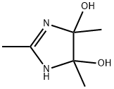 2,4,5-triMethyl-4,5-dihydro-1H-iMidazole-4,5-diol Struktur