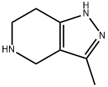 4,5,6,7-tetrahydro-3-methyl-1H-pyrazolo[4,3-c]pyridine Struktur