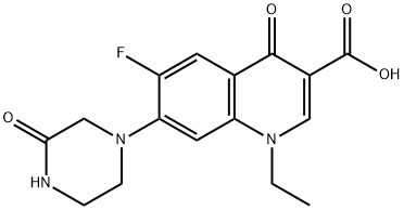 oxonorfloxacin Structure