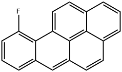 10-fluorobenzo(a)pyrene Struktur