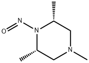 Piperazine, 2,4,6-trimethyl-1-nitroso-, cis- (9CI) Structure