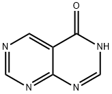 嘧啶并[4,5-D]嘧啶-4(3H)-酮, 7403-26-1, 结构式