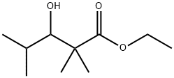 ethyl 3-hydroxy-2,2,4-trimethyl-pentanoate, 7403-65-8, 结构式
