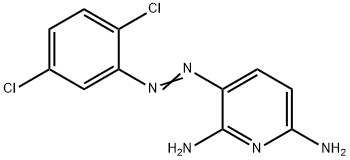 3-[(2,5-Dichlorophenyl)azo]-2,6-pyridinediamine Structure