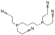 Tetramethylenebis[bis(2-cyanoethyl)phosphine] Structure