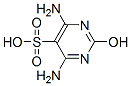 4,6-Diamino-2-hydroxy-5-pyrimidinesulfonic acid Structure
