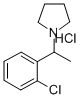 1-(o-클로로-알파-메틸벤질)피롤리딘염산염