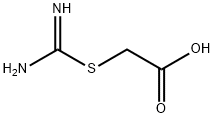 (AMIDINOTHIO)ACETIC ACID Structure