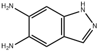 5,6-DIAMINOINDAZOLE Structure