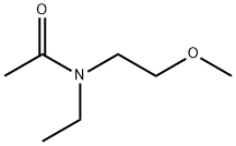 N-Ethyl-N-(2-methoxyethyl)acetamide Structure